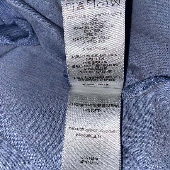 Lole Sail Blue Heather Anais Tunic Top Size Small - Picture 11 of 11